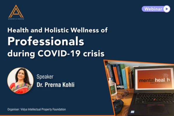 Health and holistic wellness of professionals during COVID19