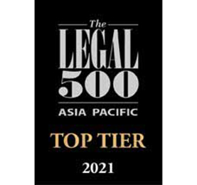 Legal 500 Asia-Pacific 2021