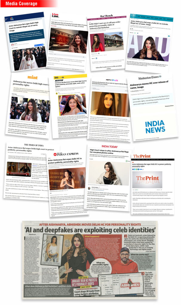 Aishwarya Rai Bachchan - Media Coverage